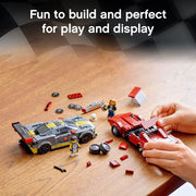 LEGO 76903 Speed Champions Chevrolet Corvette C8.R Race Car and 1968 Chevrolet Corvette