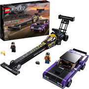 LEGO 76904 Speed Champions Mopar Dodge//SRT Top Fuel Dragster and 1970 Dodge Challenger T/A