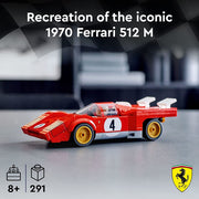 LEGO 76906 Speed Champions 1970 Ferrari 512 M -291 Pieces