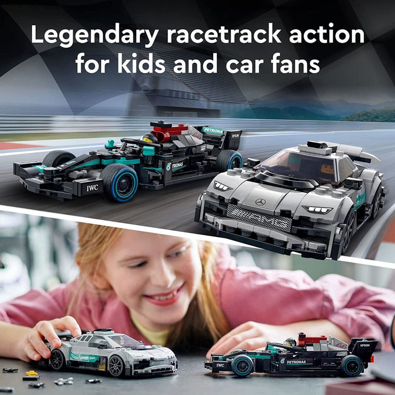LEGO 76909 Speed Champions Mercedes-AMG F1 W12 E Performance & Mercedes-AMG Project One -564 Pieces