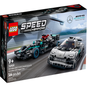 LEGO 76909 Speed Champions Mercedes-AMG F1 W12 E Performance & Mercedes-AMG Project One -564 Pieces