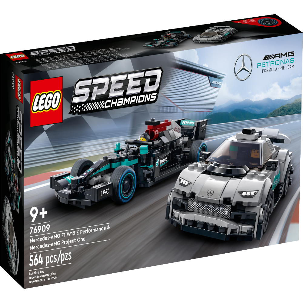 Comparing My Custom Lego Mercedes W12 to The Lego Speed Champions