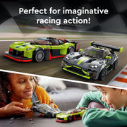 LEGO 76910 Speed Champions Aston Martin Valkyrie AMR Pro and Aston Martin Vantage GT3 -592 Pieces