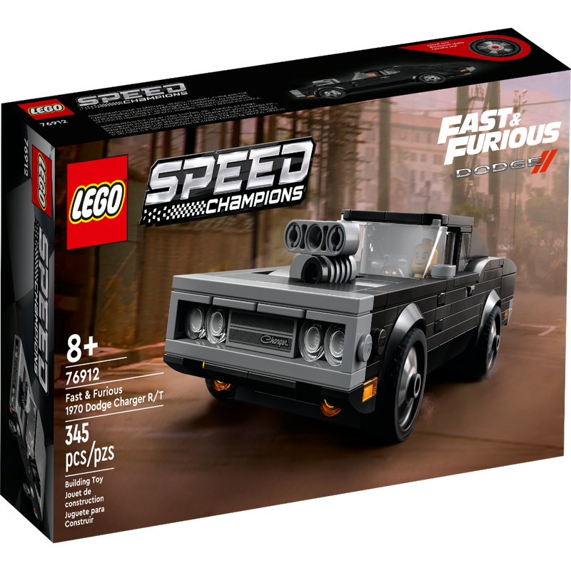 LEGO 76912 Speed Champions Fast & Furious 1970 Dodge Charger R/T - 345 Pieces