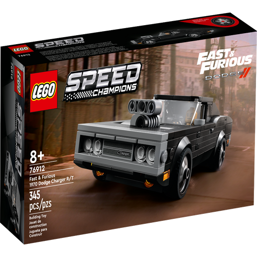 LEGO 76912 Speed Champions Fast & Furious 1970 Dodge Charger R/T - 345 Pieces-Construction-LEGO-Toycra