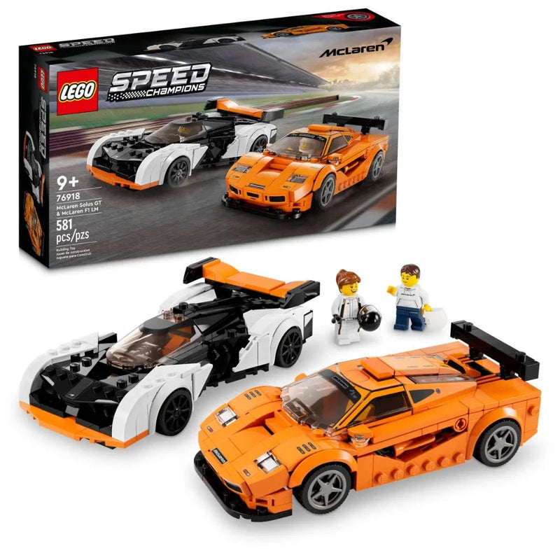 専用 LEGO 76918 Speed Champions McLaren Solus GT & McLaren F1 LM | Buy