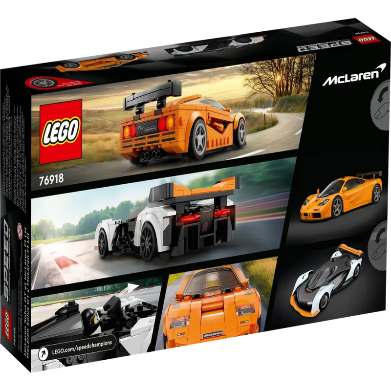 LEGO 76918 Speed Champions McLaren Solus GT & McLaren F1 LM | Buy