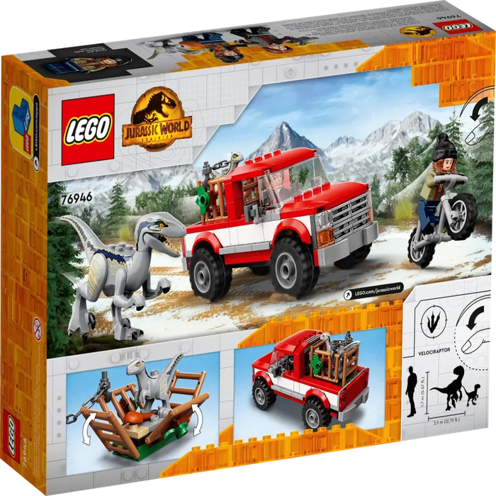 LEGO 76946 Jurassic World Blue & Beta Velociraptor Capture-Construction-LEGO-Toycra