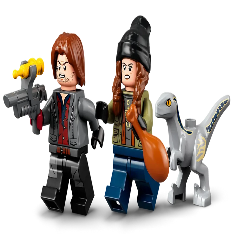 LEGO 76946 Jurassic World Blue & Beta Velociraptor Capture-Construction-LEGO-Toycra