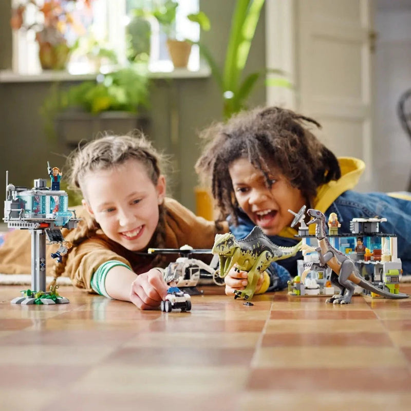 LEGO 76949 Jurassic World Giganotosaurus & Therizinosaurus Attack