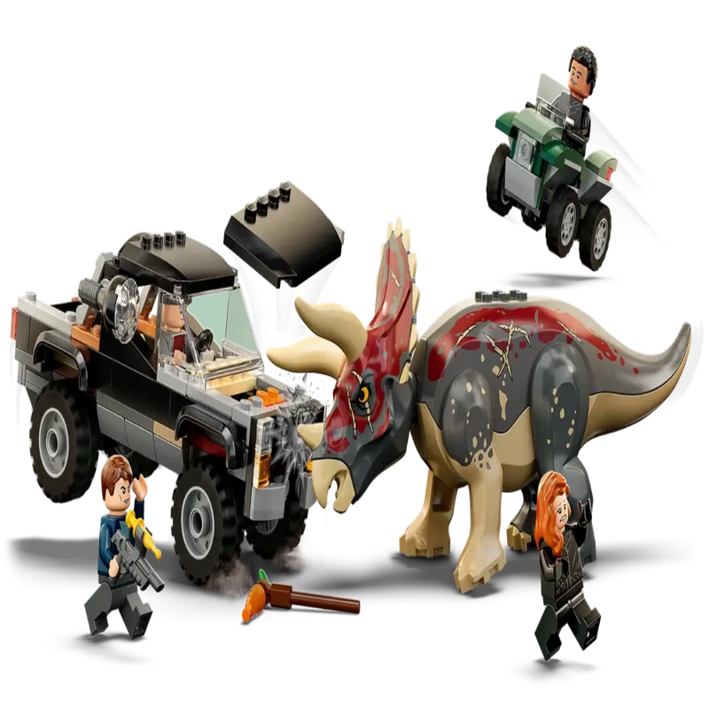 LEGO 76950 Jurassic World Triceratops Pickup Truck Ambush-Construction-LEGO-Toycra