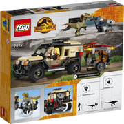 LEGO 76951 Jurassic World Pyroraptor & Dilophosaurus Transport