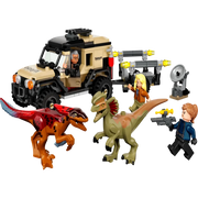 LEGO 76951 Jurassic World Pyroraptor & Dilophosaurus Transport