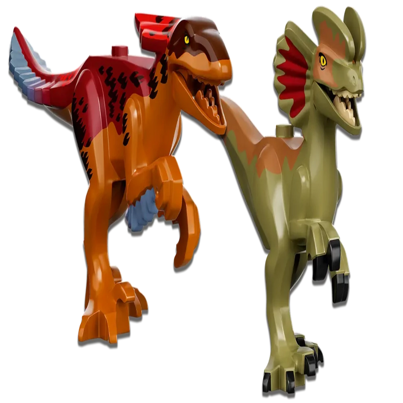 LEGO 76951 Jurassic World Pyroraptor & Dilophosaurus Transport
