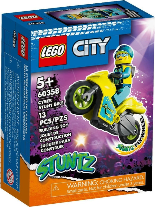 LEGO City 60358 Cyber Stunt Bike-Construction-LEGO-Toycra