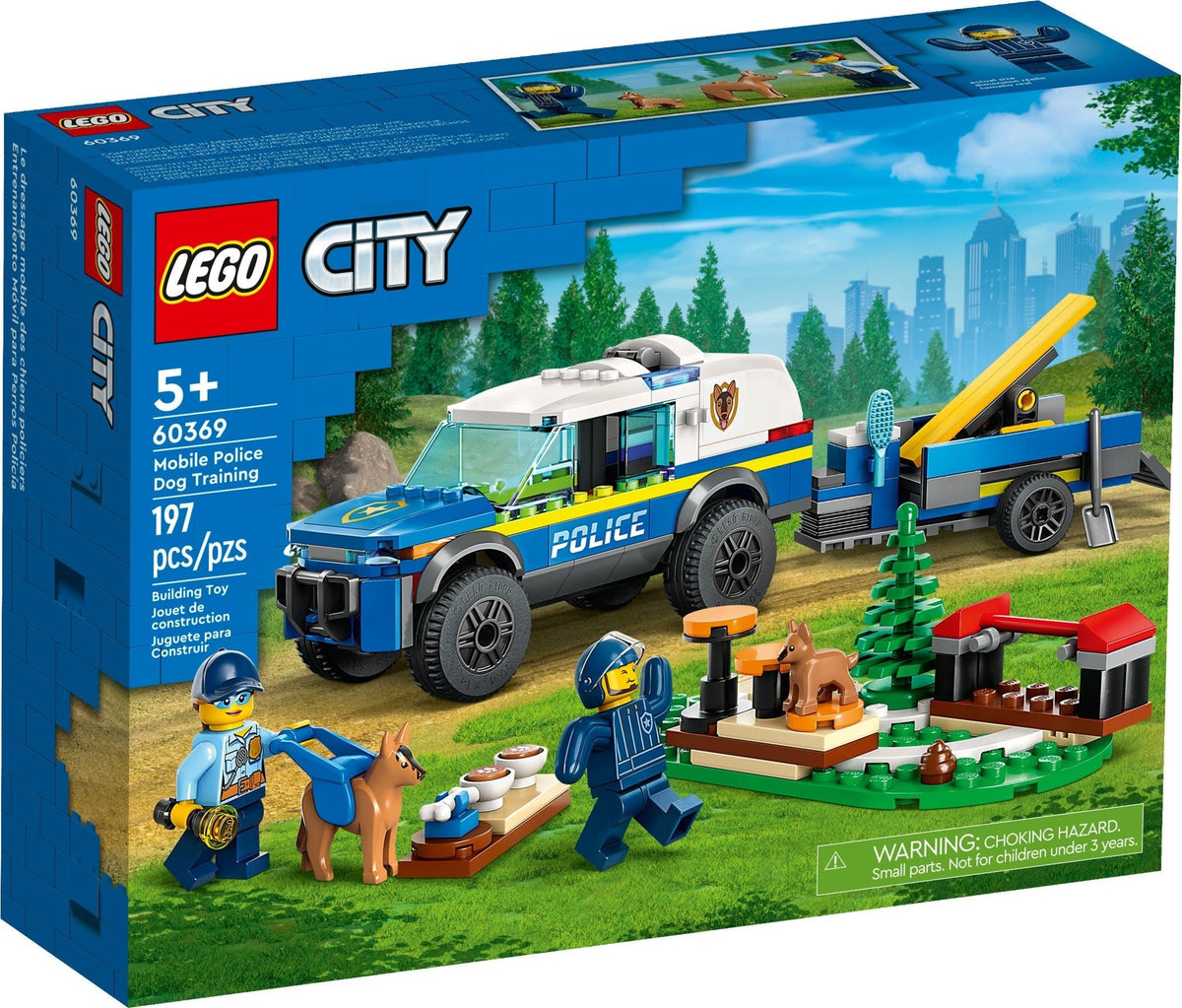 LEGO City 60369 Mobile Police Dog Training — Toycra