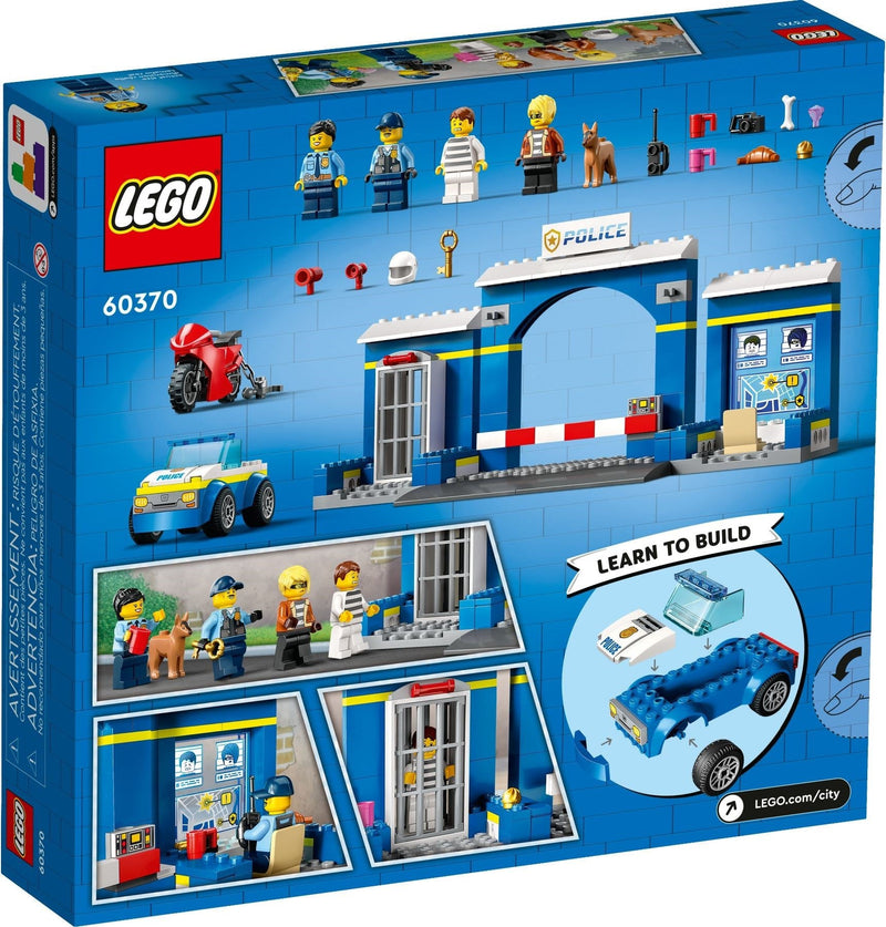 LEGO City 60370 Police Station Chase-Construction-LEGO-Toycra