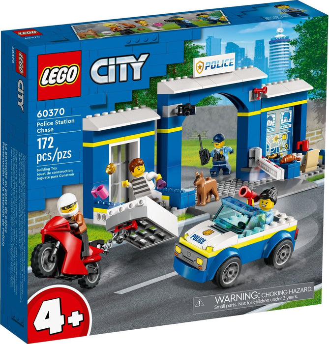 LEGO City 60370 Police Station Chase-Construction-LEGO-Toycra