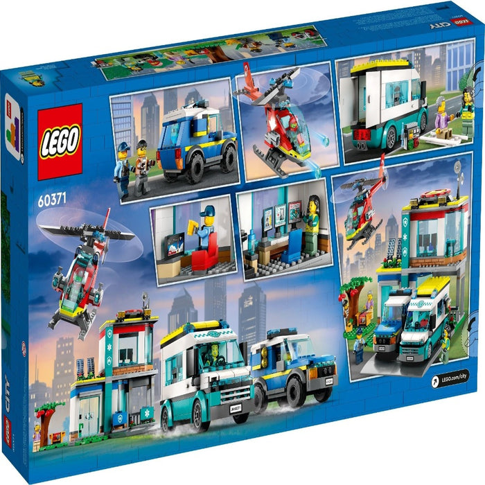 LEGO City 60371 Emergency Vehicles HQ