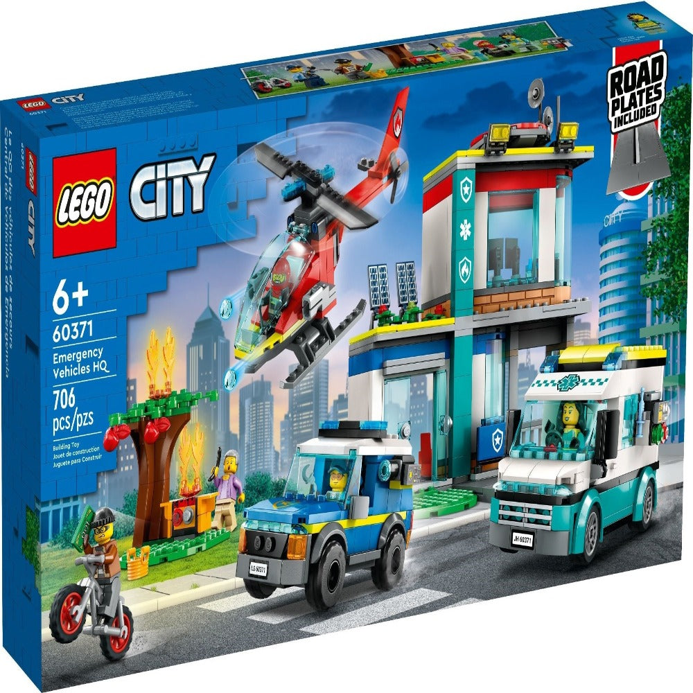 LEGO City 60371 Emergency Vehicles HQ