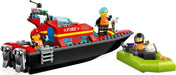 LEGO City 60373 Fire Rescue Boat-Construction-LEGO-Toycra