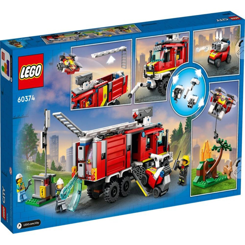 LEGO City 60374 Fire Command Truck