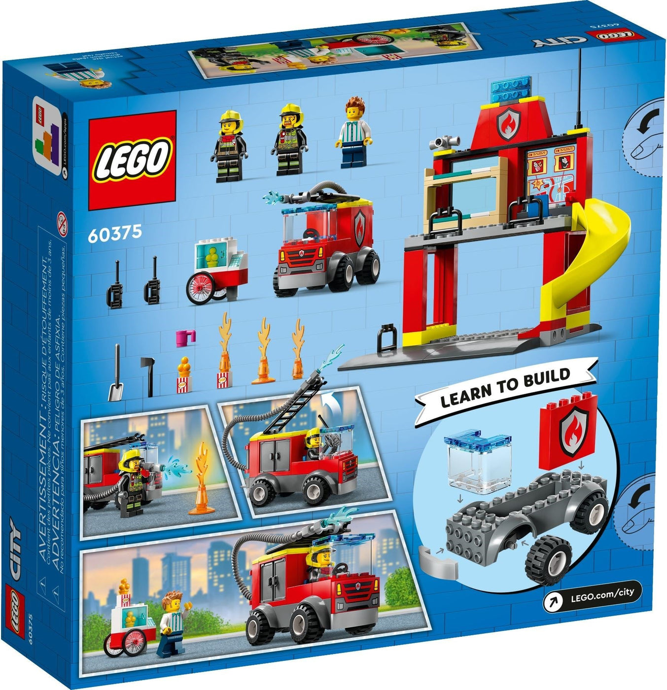 LEGO City 60375 Fire Station and Fire Truck — Toycra