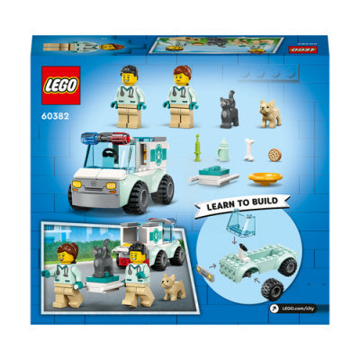 LEGO City 60382 Vet Van Rescue-Construction-LEGO-Toycra