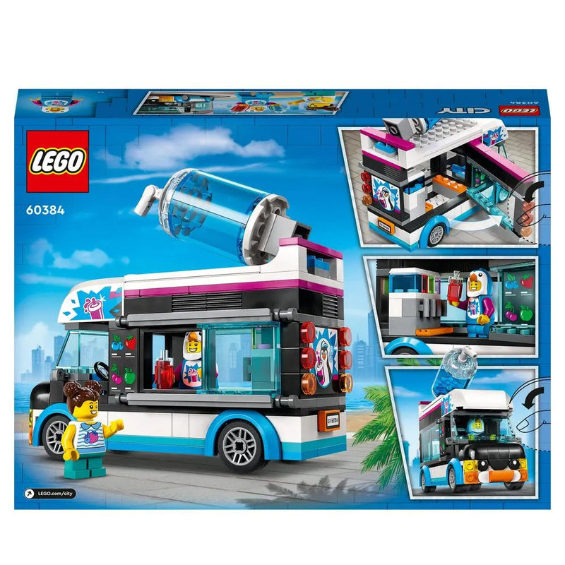 LEGO City 60384 Penguin Slushy Van