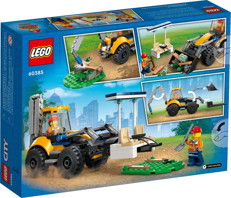 LEGO City 60385 Construction Digger-Construction-LEGO-Toycra