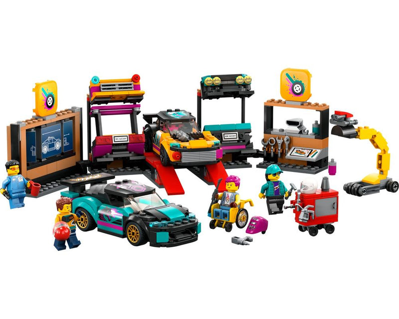 LEGO City 60389 Custom Car Garage-Construction-LEGO-Toycra
