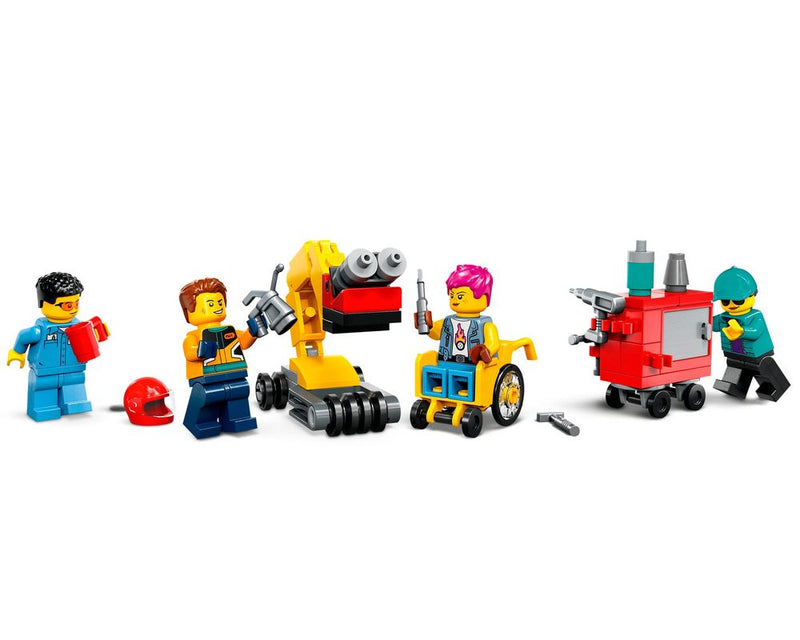 LEGO City 60389 Custom Car Garage-Construction-LEGO-Toycra