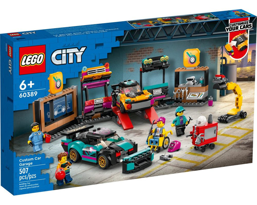 LEGO City 60389 Custom Car Garage — Toycra - Main Image