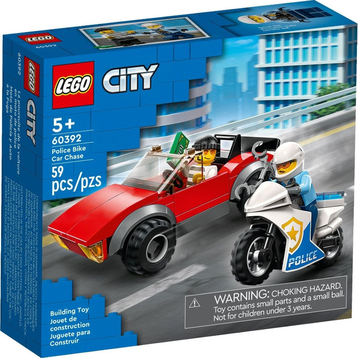 LEGO City 60392 Police Bike Car Chase-Construction-LEGO-Toycra