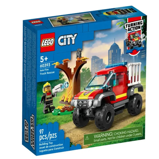 LEGO City 60393 4x4 Fire Truck Rescue-Construction-LEGO-Toycra