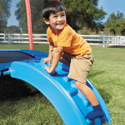 Little Tikes 7' Climb 'n Slide Trampoline