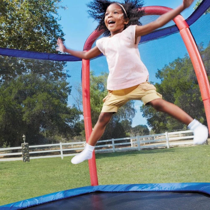 Little Tikes 7' Climb 'n Slide Trampoline — Toycra