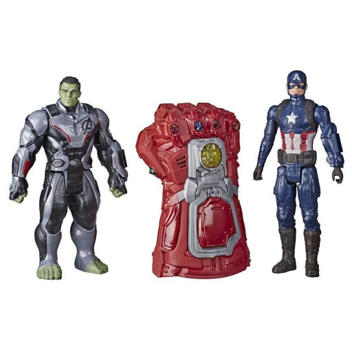 Marvel Avengers: Endgame Hulk Captain America Electronic Gauntlet Action Figure Combo Pack Roleplay Toy-Action & Toy Figures-Marvel-Toycra