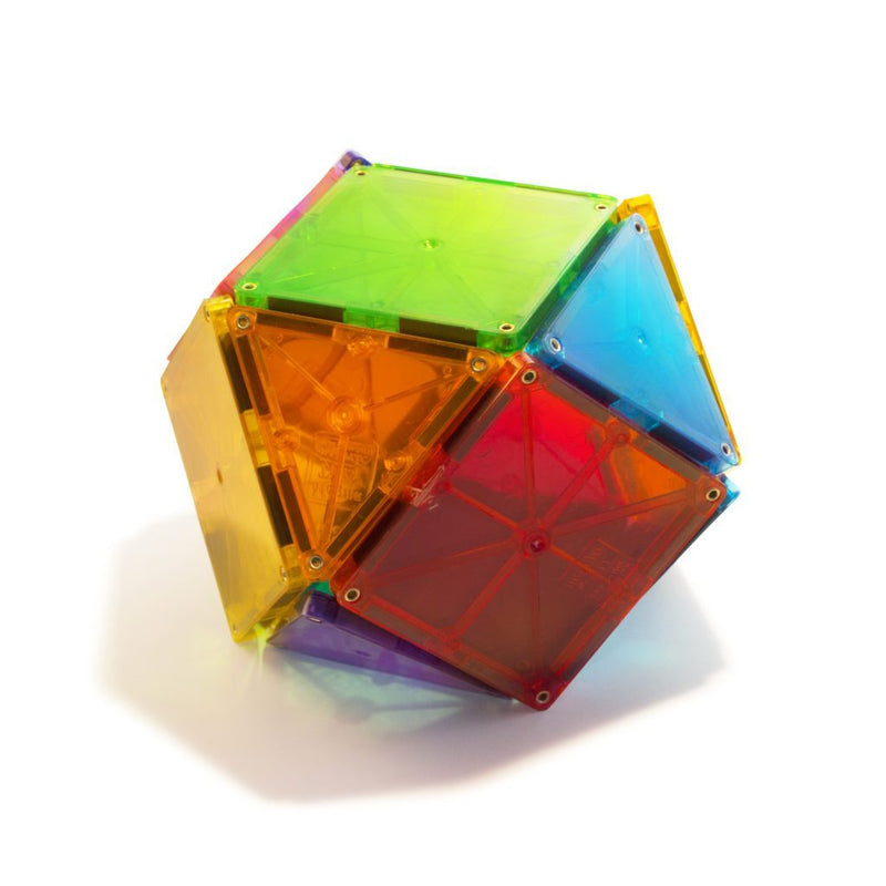 Magna Tiles Clear Colors 32 Piece Set * 3 Qty (Total 96 pcs Combo)