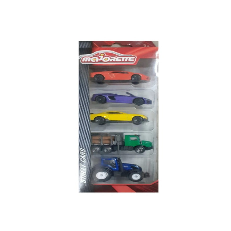 Majorette 5 Piece Street Cars Set