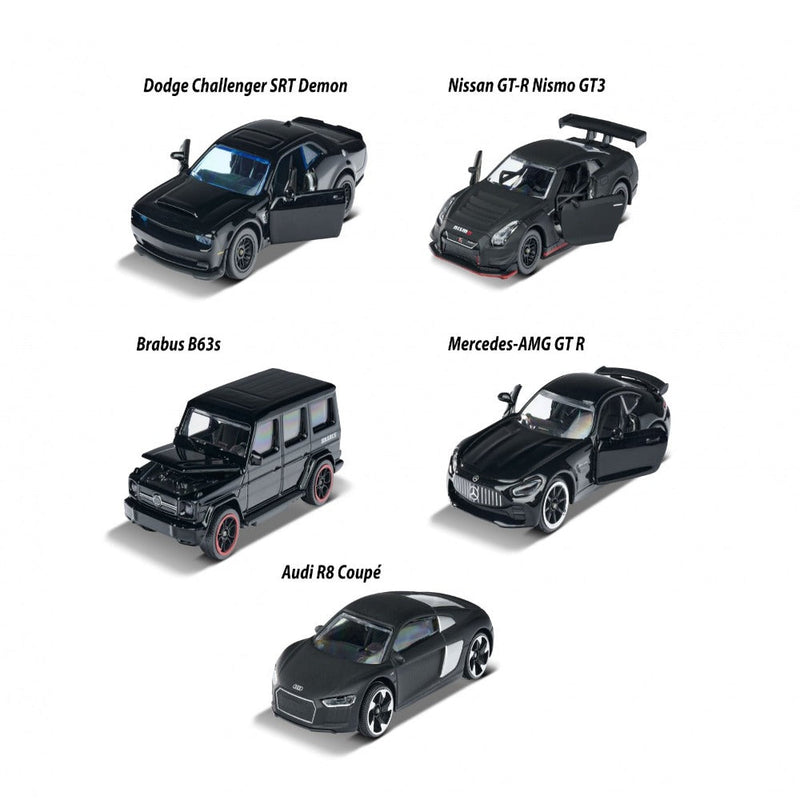 Majorette Black Edition 5 Pieces Giftpack