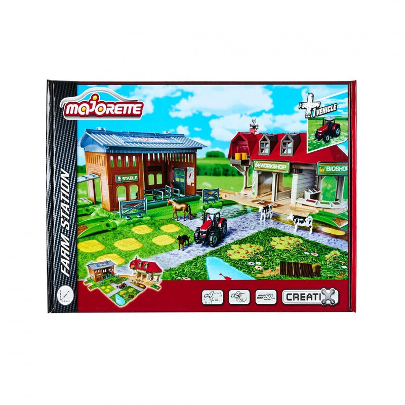 Majorette Creatix Farm Station + 1 vehicle