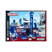 Majorette Creatix Police Station + 1 Vehicles