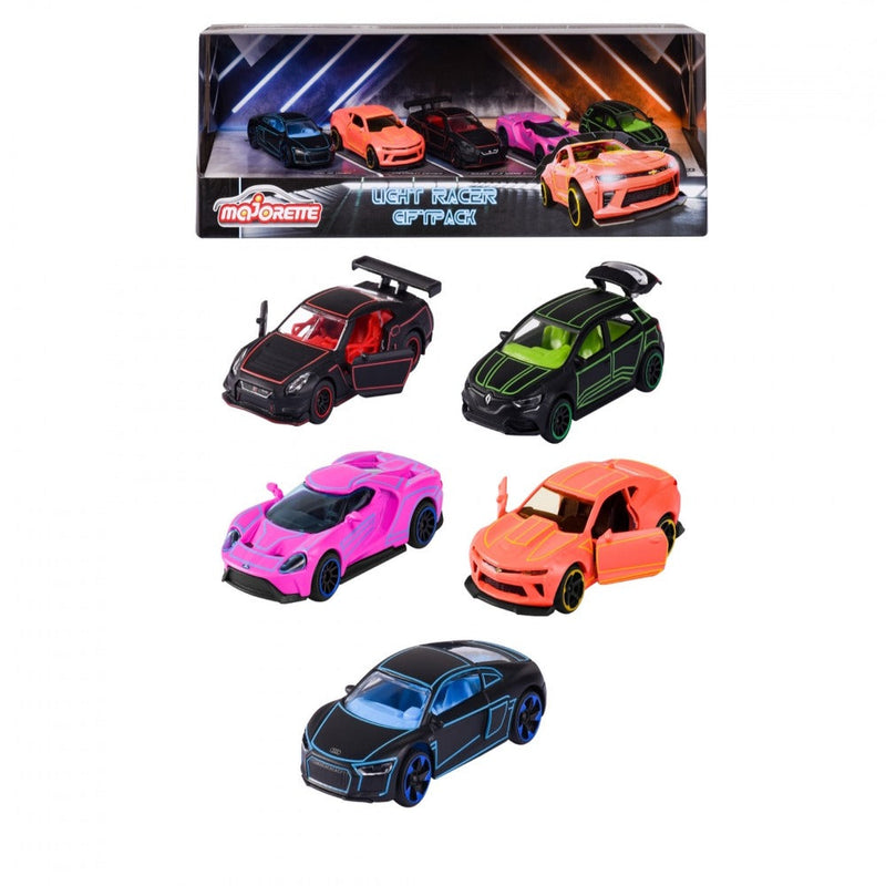 Majorette Light Racer 5 Pieces Giftpack