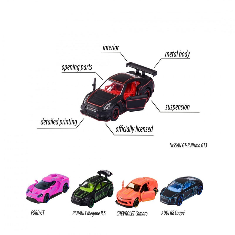 Majorette Light Racer 5 Pieces Giftpack