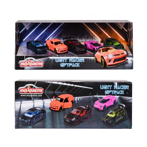 Majorette Light Racer 5 Pieces Giftpack-Vehicles-Majorette-Toycra