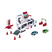 Majorette MAN TGX Truck Porsche Experience+ 2 cars