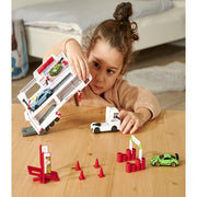 Majorette MAN TGX Truck Porsche Experience+ 2 cars