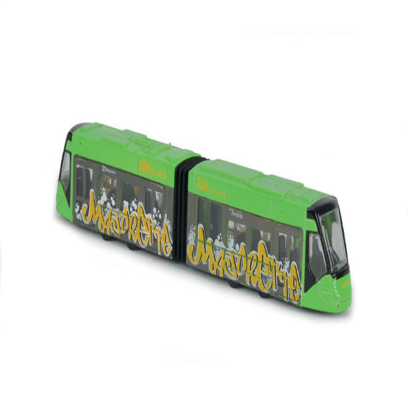 Majorette Man City Bus and Siemens Avenio Tram