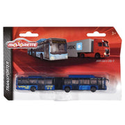 Majorette Man City Bus and Siemens Avenio Tram